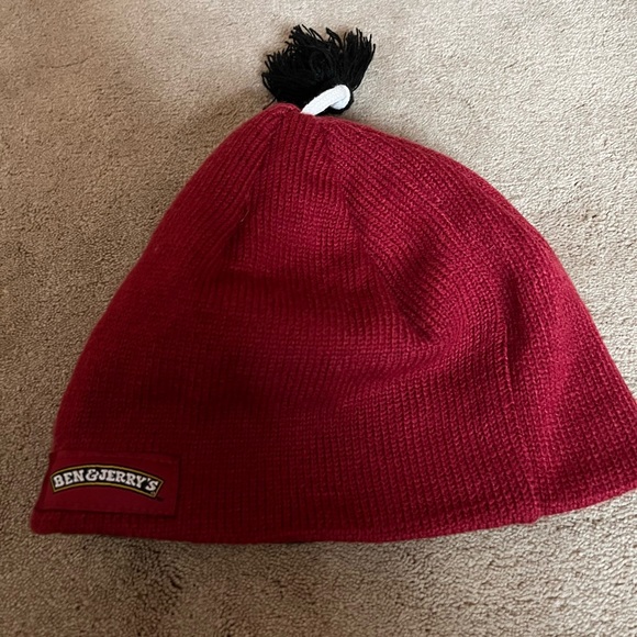 Kids Red and Black Beanie from Ben and Jerry’s, collector item - Picture 3 of 5